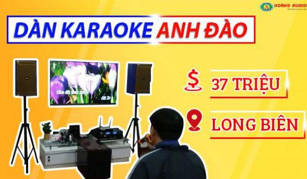 Bộ dàn karaoke gia đình anh Đào 37 triệu đồng ở Long Biên