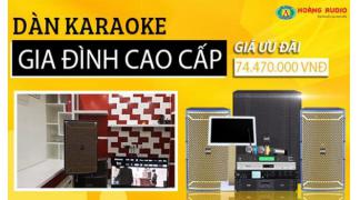 Bộ dàn karaoke gia đình nhà anh Việt - chị Hương
