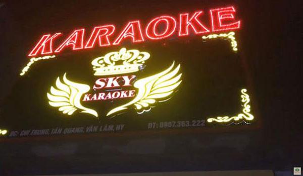 Công trình quán Sky karaoke tại Văn Lâm, Hưng Yên