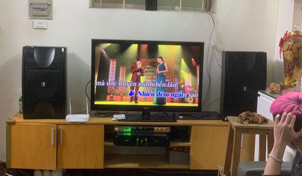 Trọn bộ karaoke HAS cho gia đình chị Lan - Linh Đàm - HN
