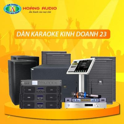 Bộ dàn karaoke kinh doanh 23