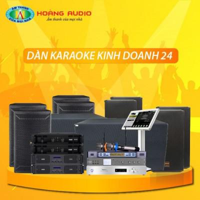 Bộ dàn karaoke kinh doanh 24