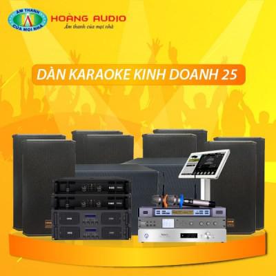 Bộ dàn karaoke kinh doanh 25
